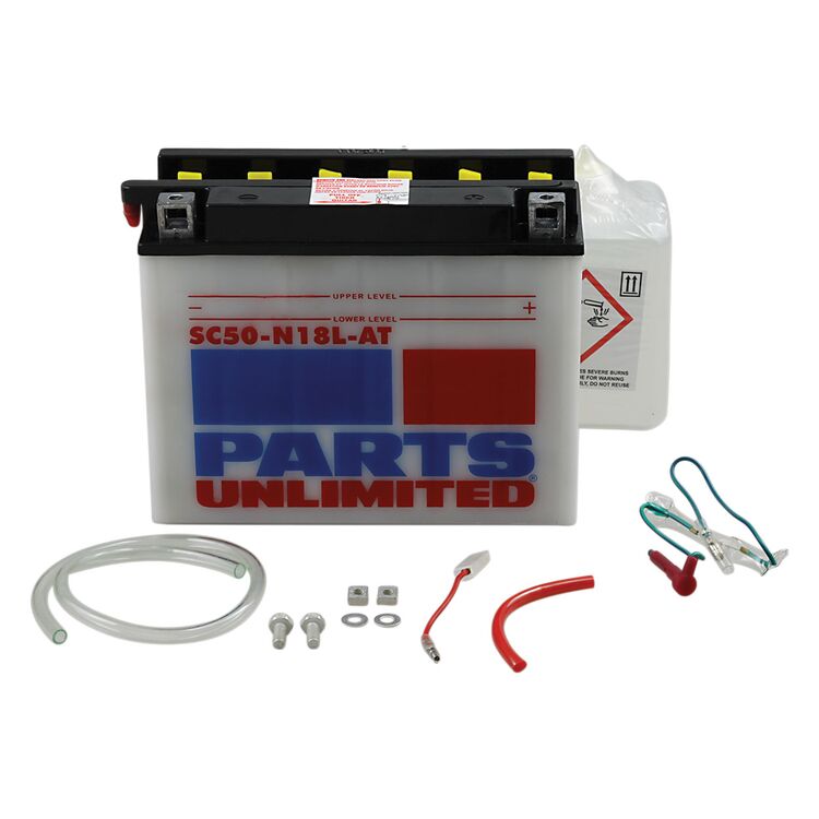 Parts Unlimited SY50N18LAT Heavy Duty Battery Kit Kawasaki / Suzuki / Yamaha