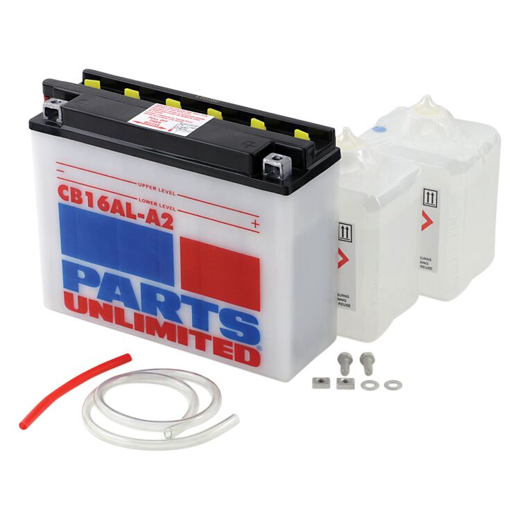 Parts Unlimited Heavy Duty Battery Kit For Ducati / Yamaha 1981-2007