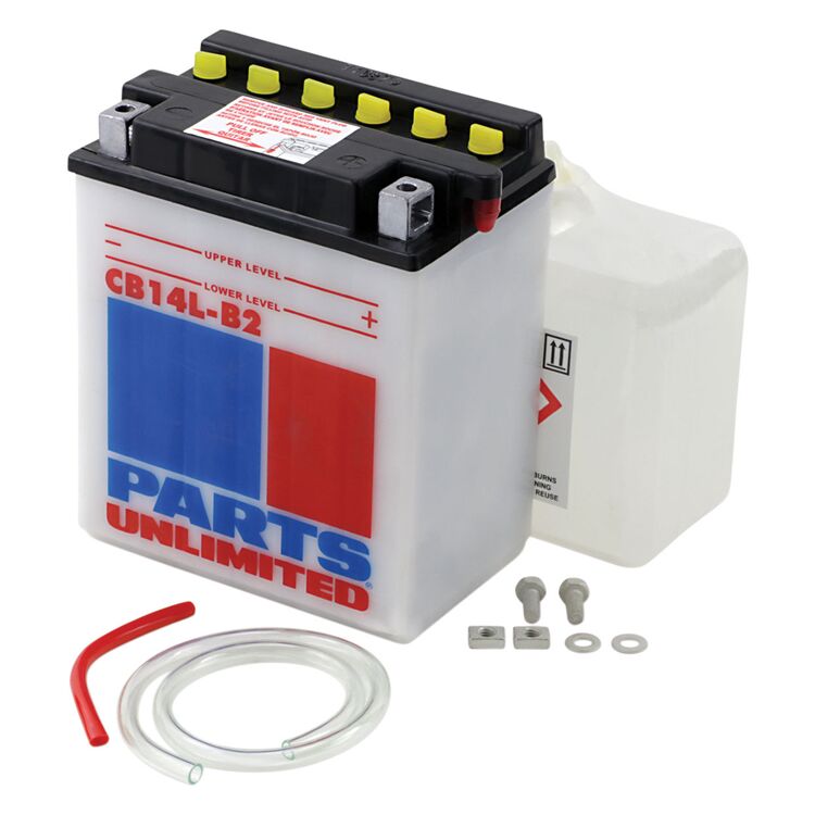 Parts Unlimited YB14L-B2 Heavy Duty Battery Kit Honda CBR1000F / Hurricane 1987-1994