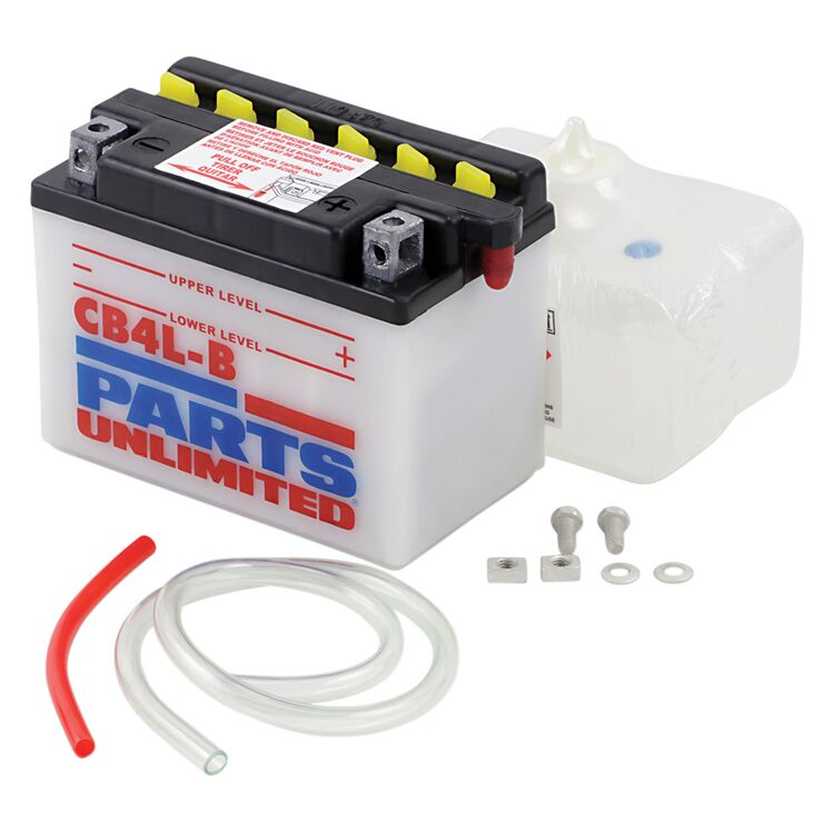 Parts Unlimited YB4L-B Heavy Duty Battery Kit Aprilia / Honda