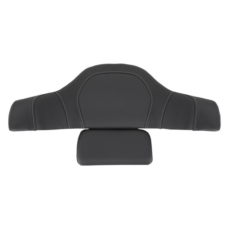 Saddlemen Roadsofa CF Tour Pak Backrest Pad Cover For Indian 2014-2025