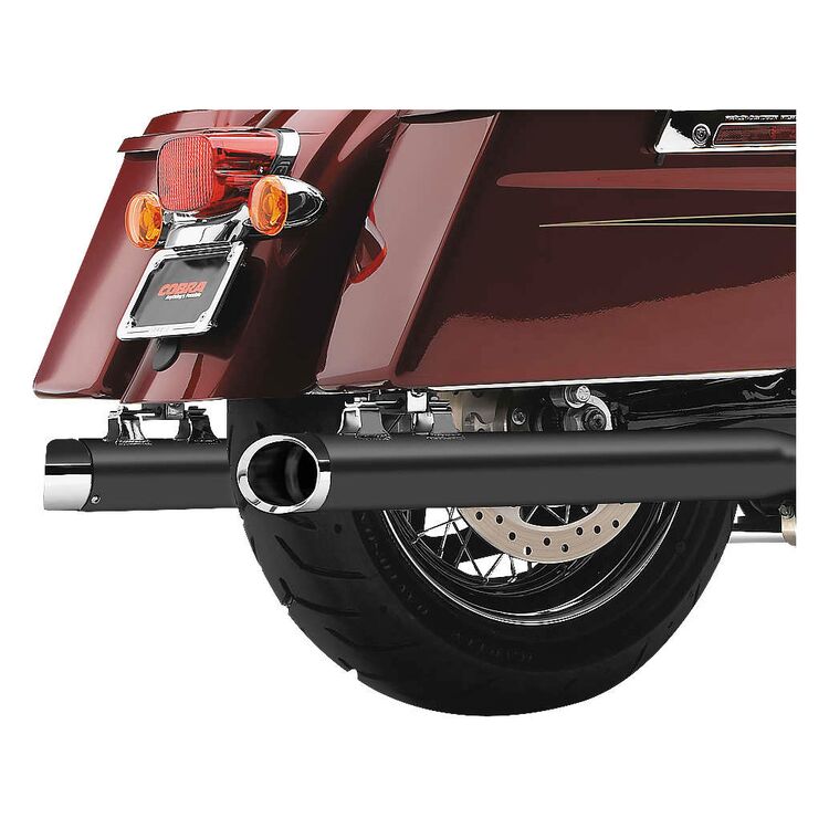 Cobra 3" Slip-On Mufflers For Harley Touring 2017-2026