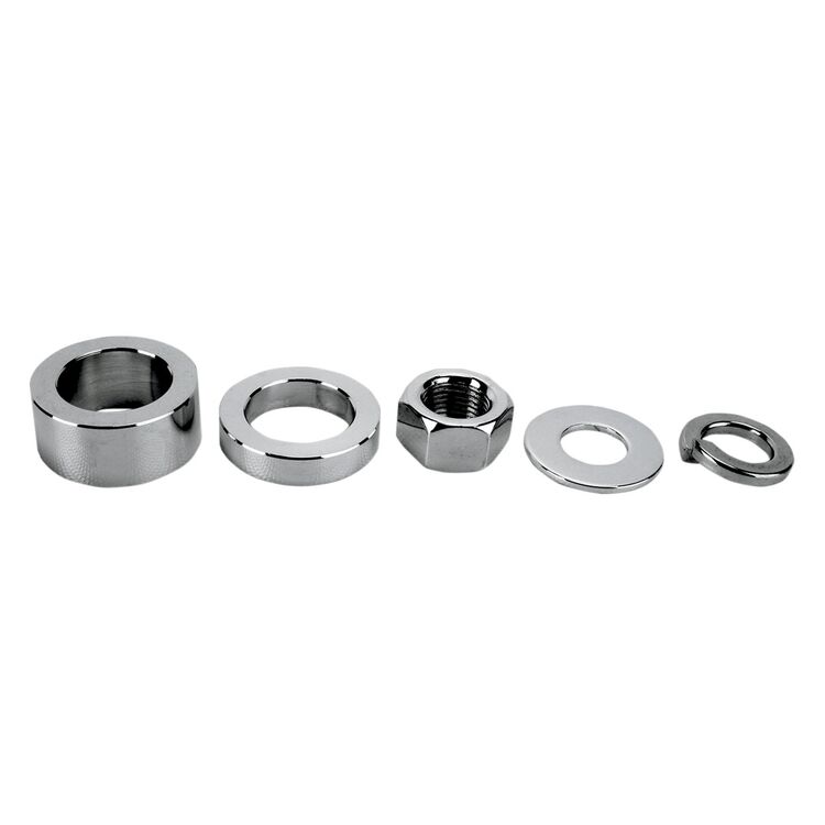 Colony Chrome Front Axle Spacer Kit For Harley Sportster 2008-2022