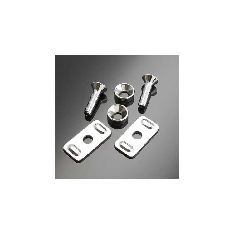 Colony Swing Arm End Plates And Adjuster Hardware For Harley Dyna 1991-2005