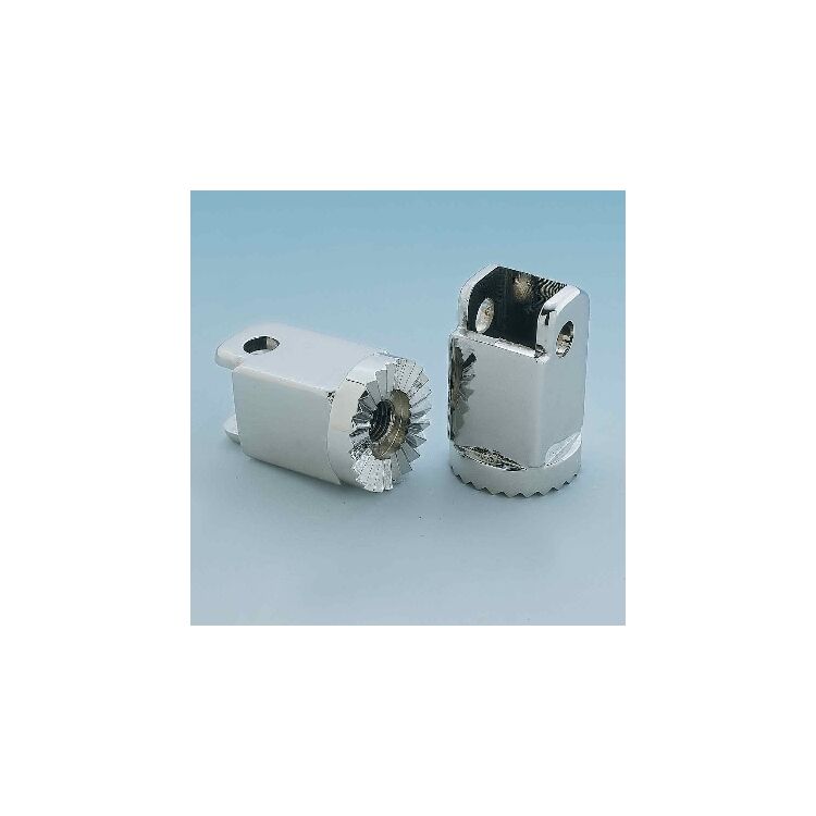Show Chrome Footpeg Relocators Honda / Yamaha 1997-2015
