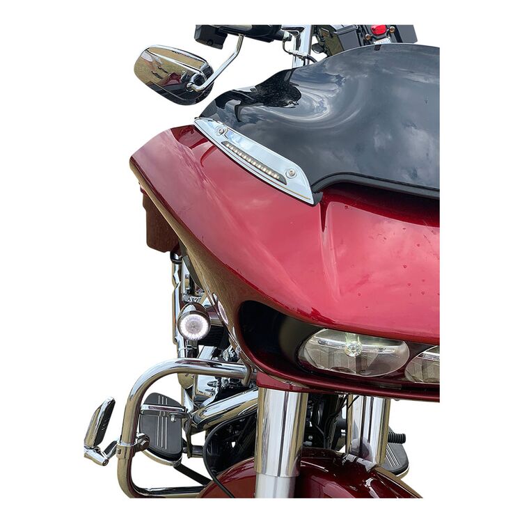 Custom Dynamics Dynamic LED Windshield Trim For Harley FLTR 2015-2024