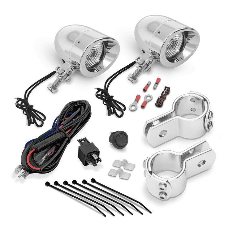 Show Chrome Universal Mini LED Driving Light Kit