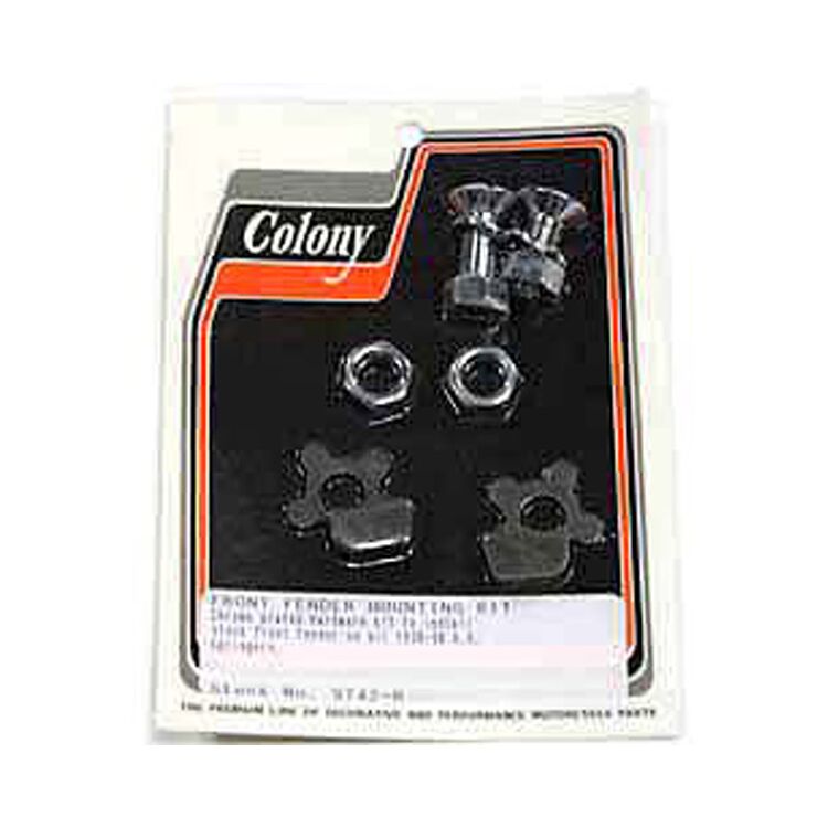 Colony Front Fender Mount Kit For Harley E / F 1936-1948
