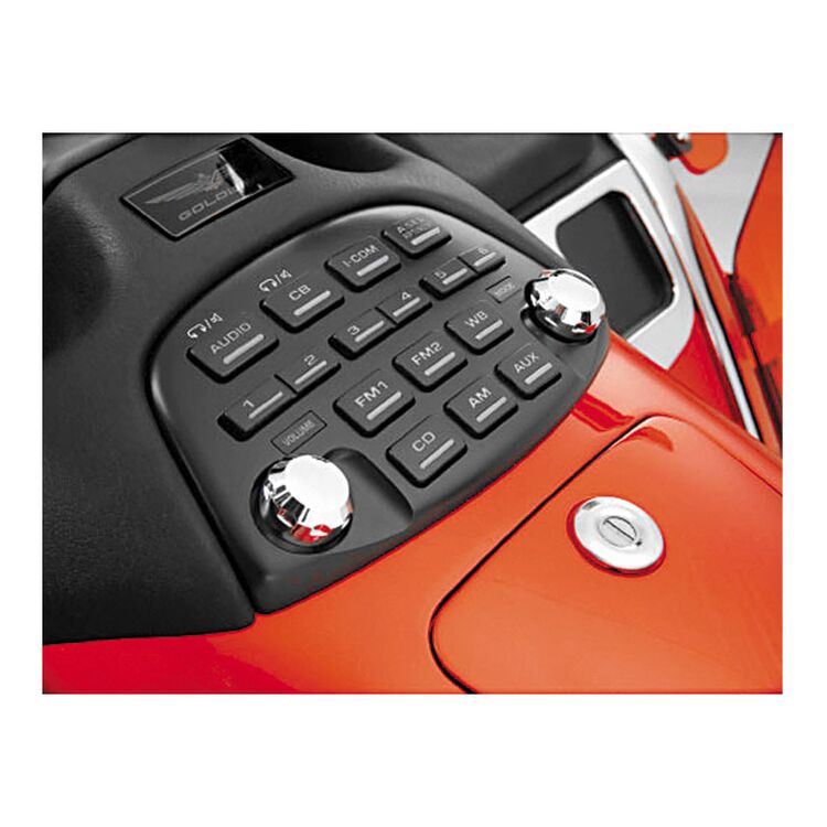 Show Chrome Replacement Radio Knob Honda Gold Wing GL1800 2001-2010