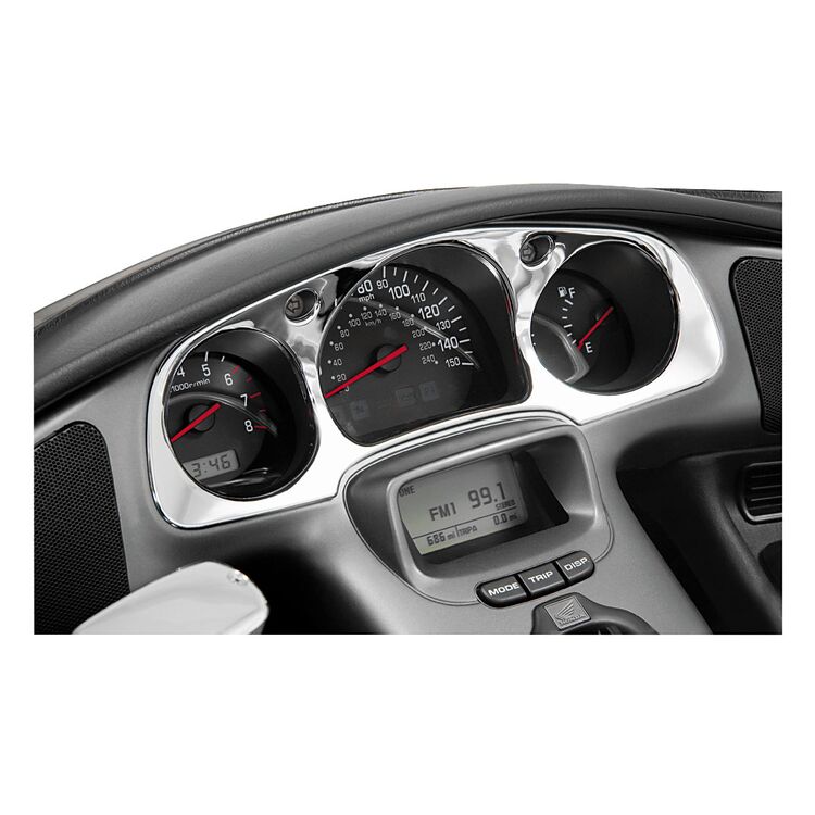 Show Chrome Instrument Panel Accent Honda Gold Wing GL1800 2001-2005