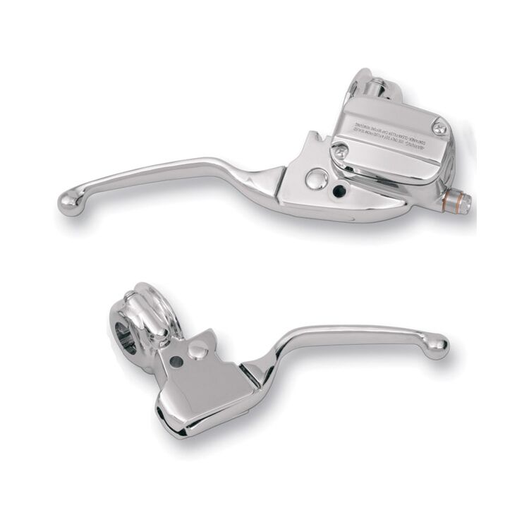 Drag Specialties Brake/Clutch Control Kits With Mechanical Clutch For Harley Touring 2008-2013