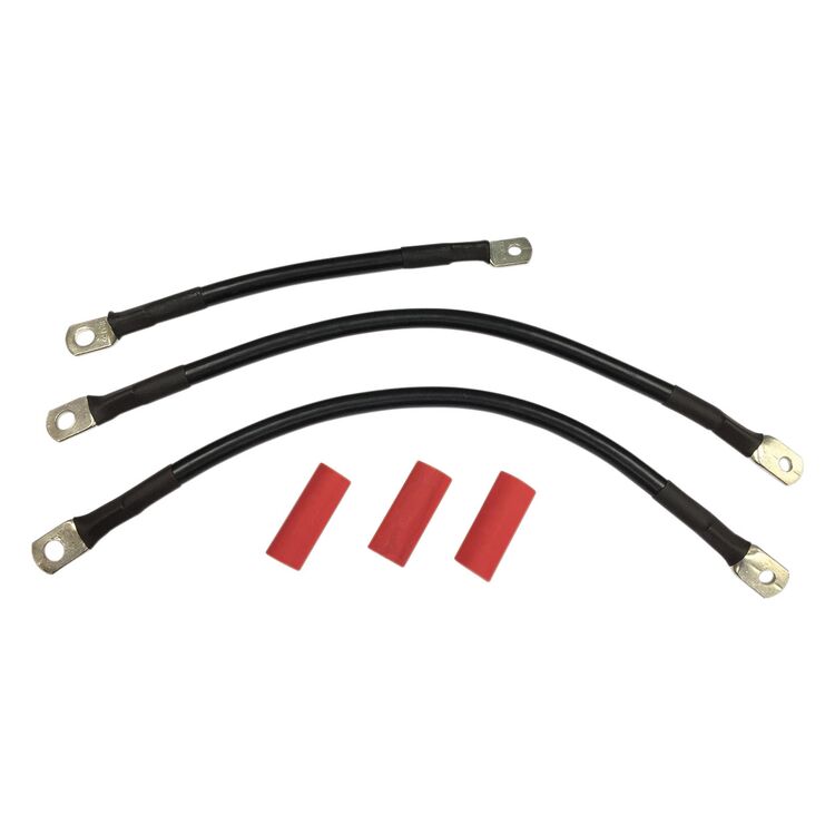 Drag Specialties Battery Cable Kit For Harley Touring 1993-2008