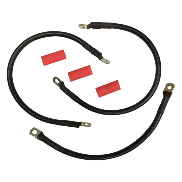Drag Specialties Battery Cable Kit For Harley FXR 1982-1988