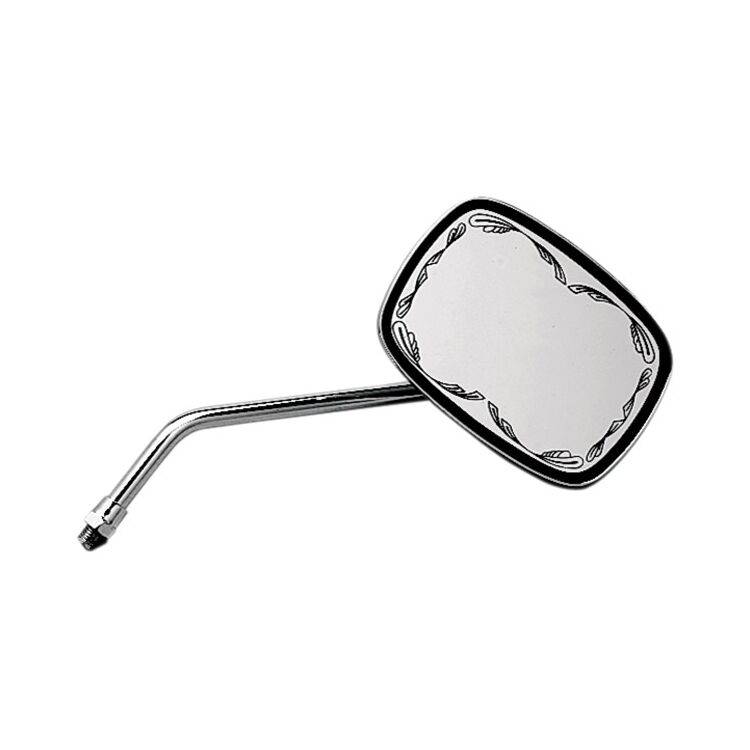 Emgo Universal Scrolled Mirror