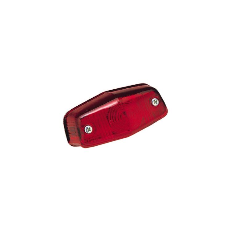 J&P Cycles Universal Aux Volt Taillight Assembly