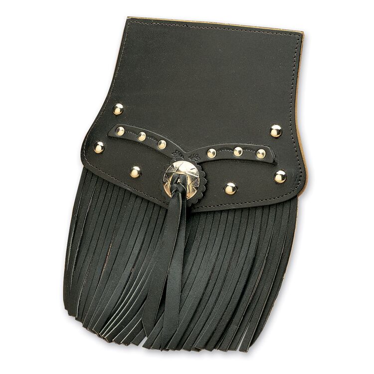 Milwaukee Twins Leather Mud Flap