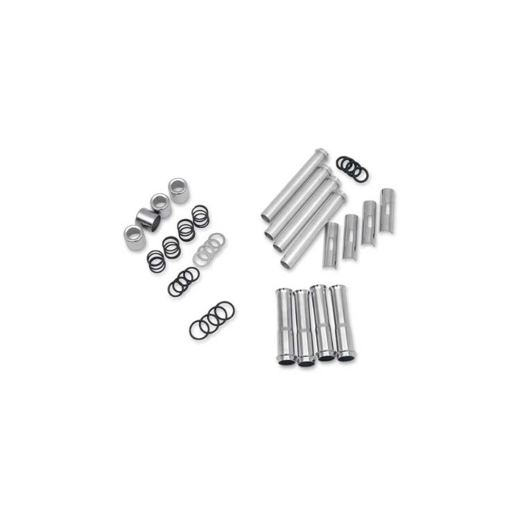 J&P Cycles Pushrod Cover Kit For Harley Twin Cam 1999-2017