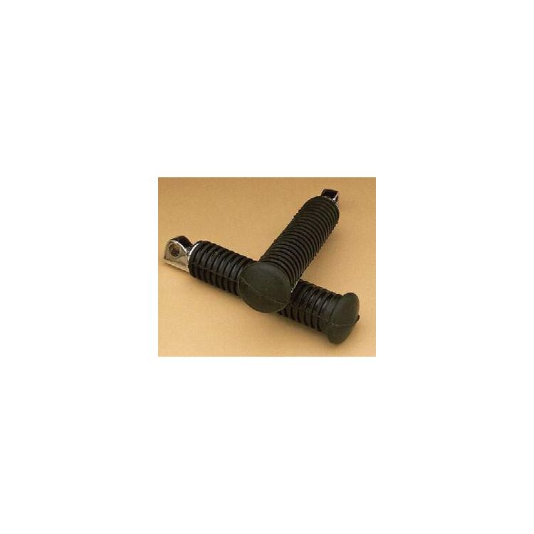 Milwaukee Twins Extended Rubber Footpegs