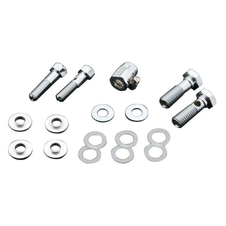 Milwaukee Twins Custom Breather Bolt Kit For Harley 1988-2020