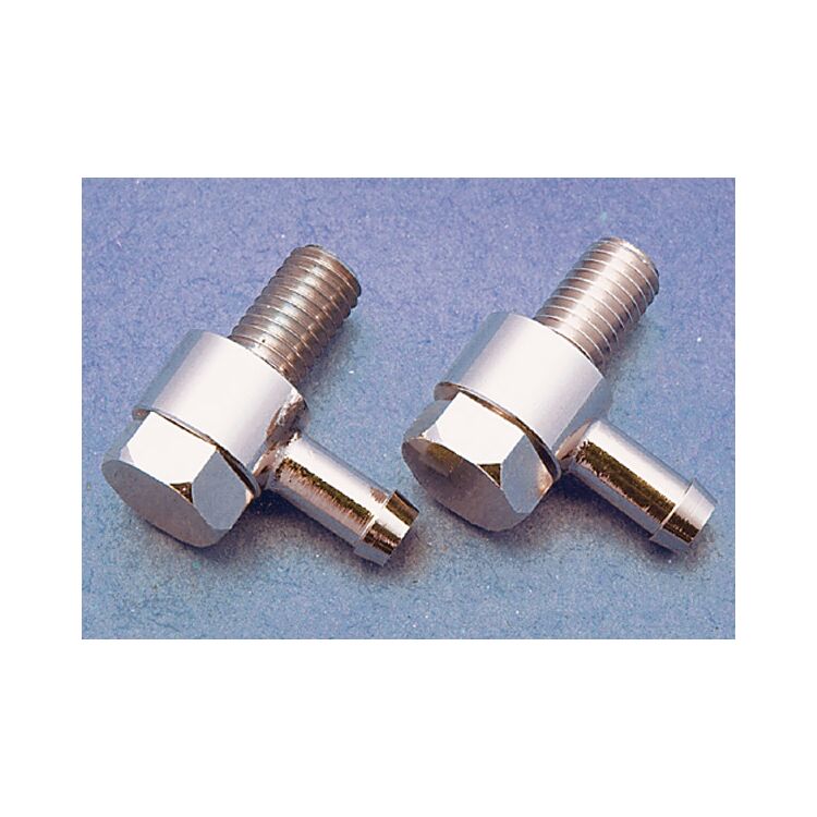 Milwaukee Twins 1/2" Head Breather Bolt Kit For Harley 1988-2022