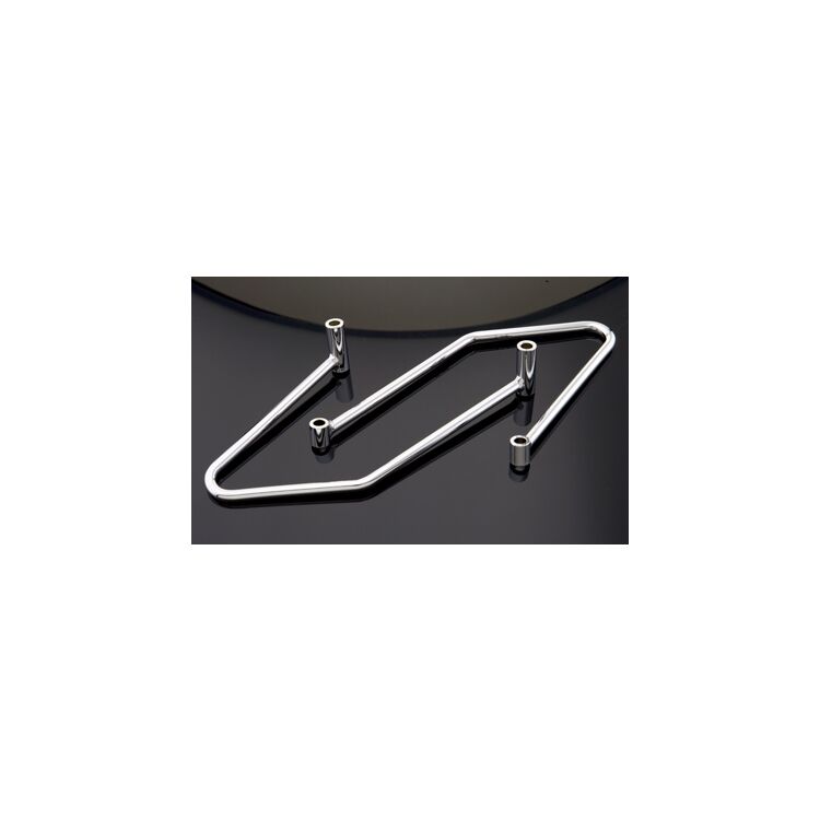 Milwaukee Twins Saddlebag Support Brackets For Harley Softail 2006-2017