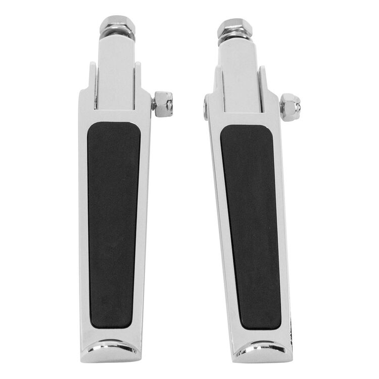 Milwaukee Twins Footpegs With Rubber Inlay And Mounts