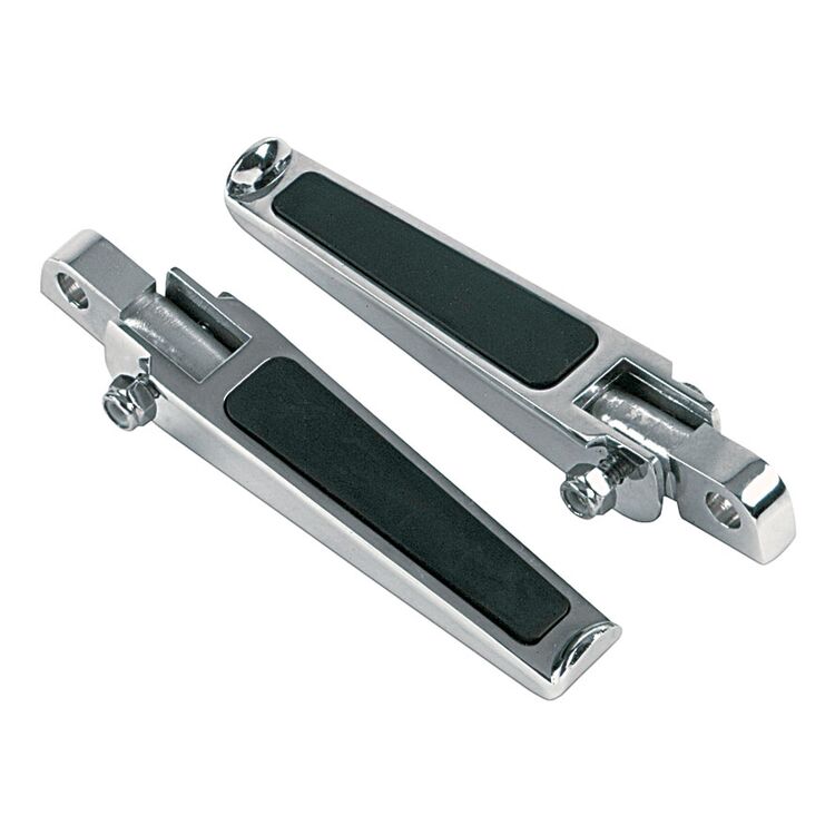 J&P Cycles Footpegs With Rubber Inlay For Harley