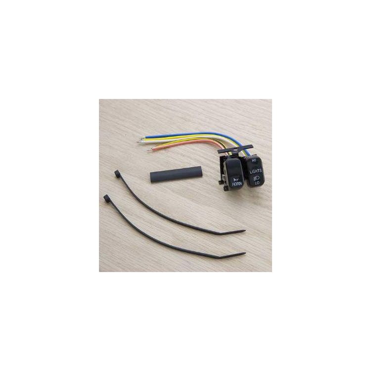 J&P Cycles Horn And Dimmer Switch For Harley 1996-2013