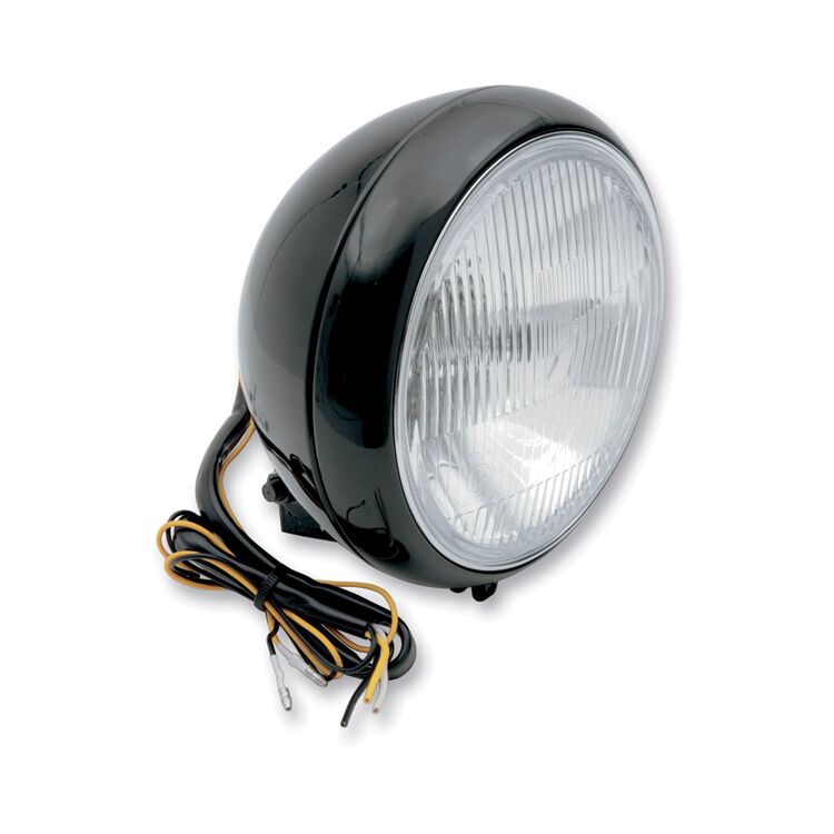 J&P Cycles 7" Headlight Assembly
