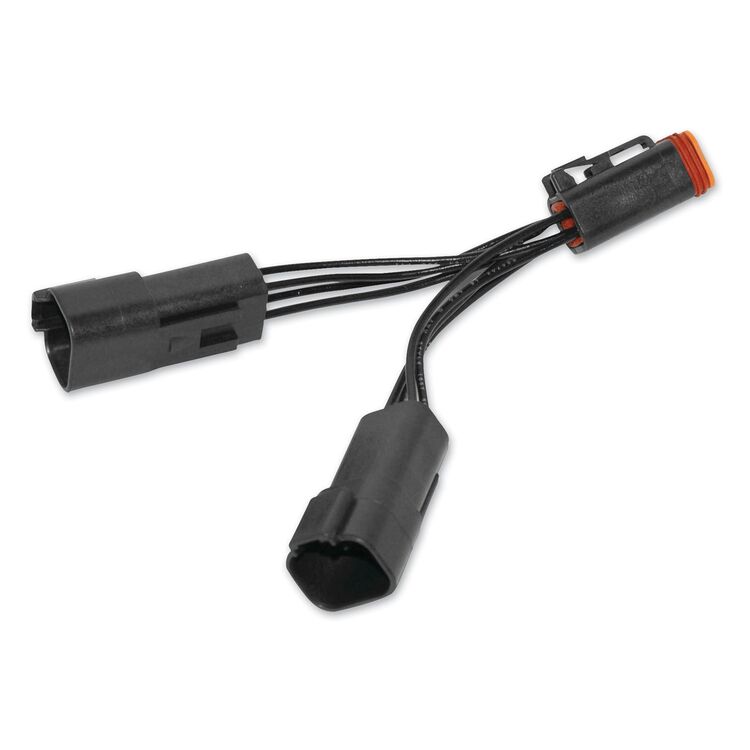 Namz Power Port Plug Y-Adaptor Harness For Harley 1994-2013