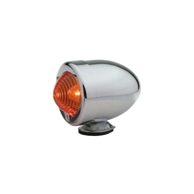 J&P Cycles Chrome Custom Bullet Marker Lights