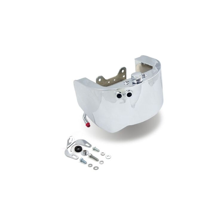 Paughco Winged Top Fill Oil Tank For Harley Softail 2000-2017