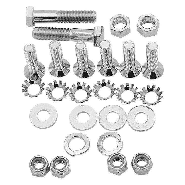 Milwaukee Twins Rear Fender Mounting Hardware Kit For Harley FL 1958-1984