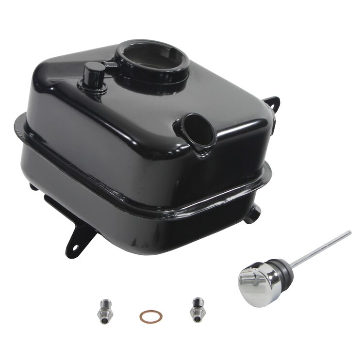 V-Twin Mfg. Replacement Oil Tank For Harley FL FX 1965-1980