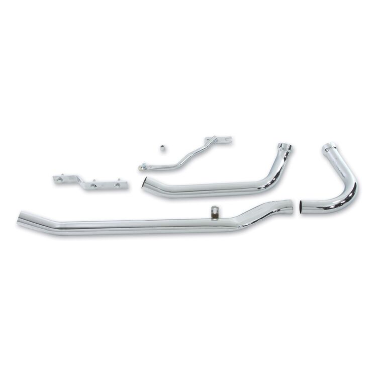 Paughco Upsweep Headpipes For Harley Panhead 1948-1965