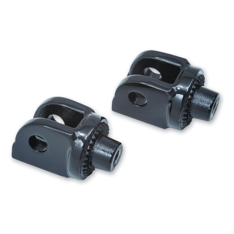 Kuryakyn Front / Rear Splined Foot Peg Adapters Can-Am / Honda / Suzuki / Triumph