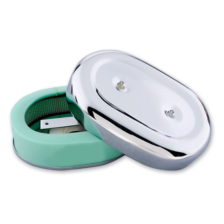 V-Twin Mfg. Oval Air Cleaner For Harley FL FX XL 1972-1975