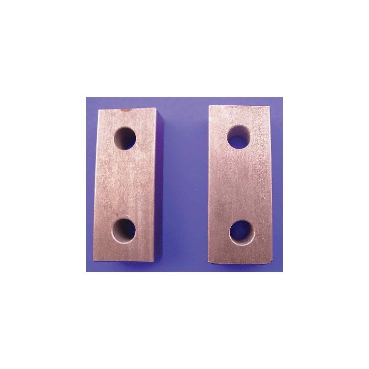 V-Twin Mfg. Weld-On Rear Footrest Mounting Block For Harley FL FX 1958-1984