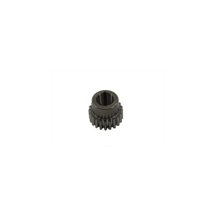 V-Twin Mfg. Pinion Shaft Black For Harley Big Twin 1977-1989