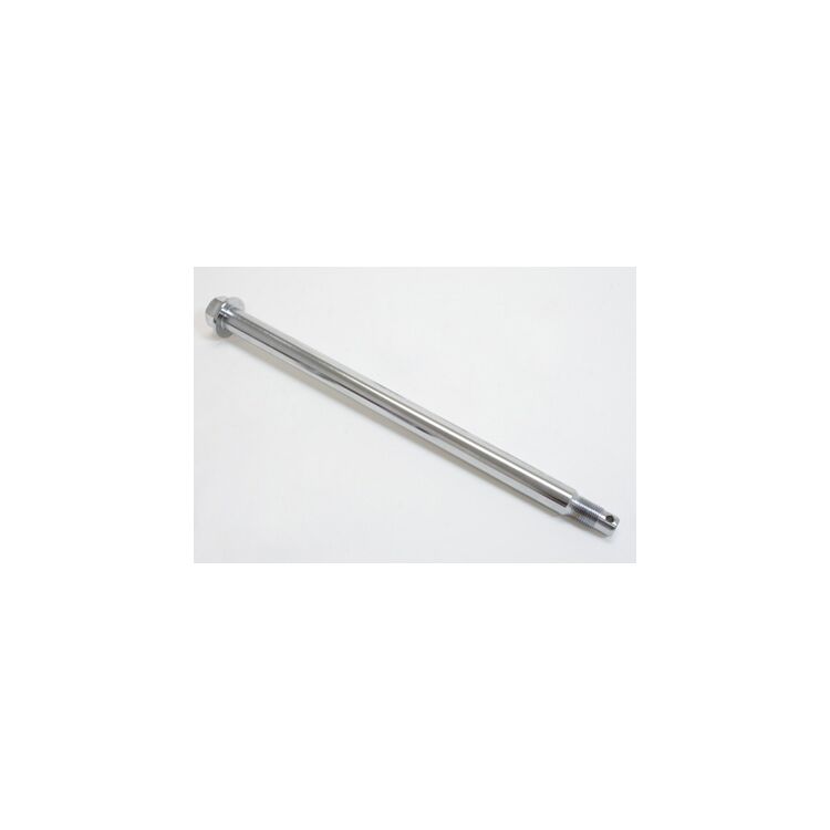 V-Twin Mfg. Chrome Plated Rear Axle For Harley Softail 2008-2017