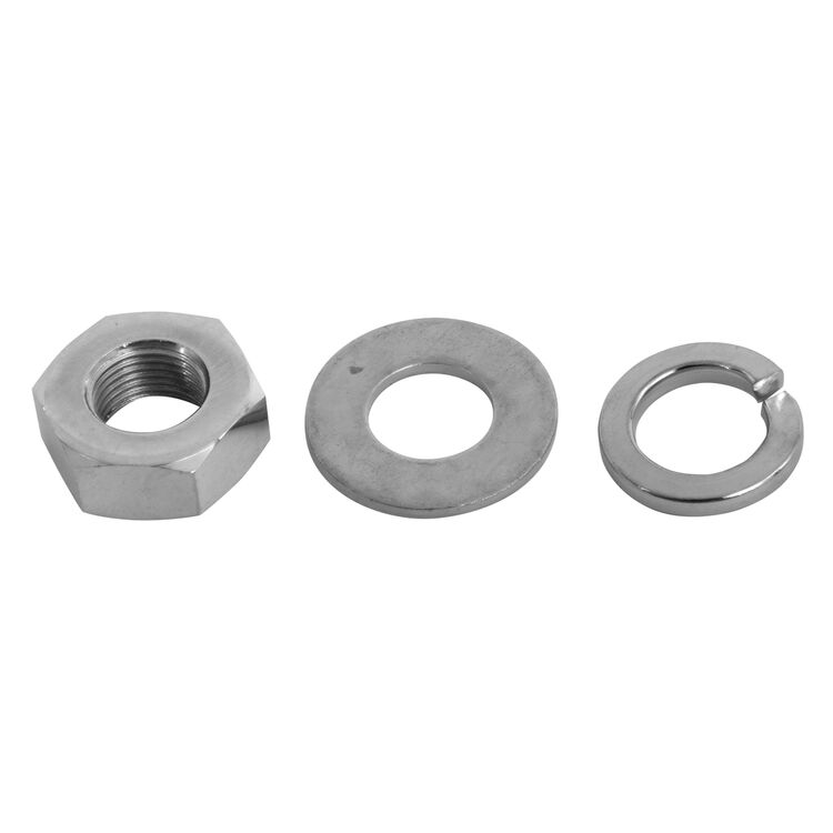 V-Twin Mfg. Axle Nut Kit For Harley FL / FX / EL / UL 1936-1972