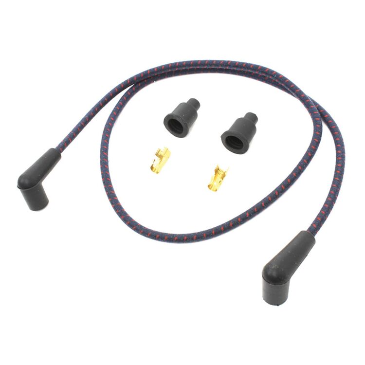 V-Twin Mfg. 7mm Universal Braided Wire Kit