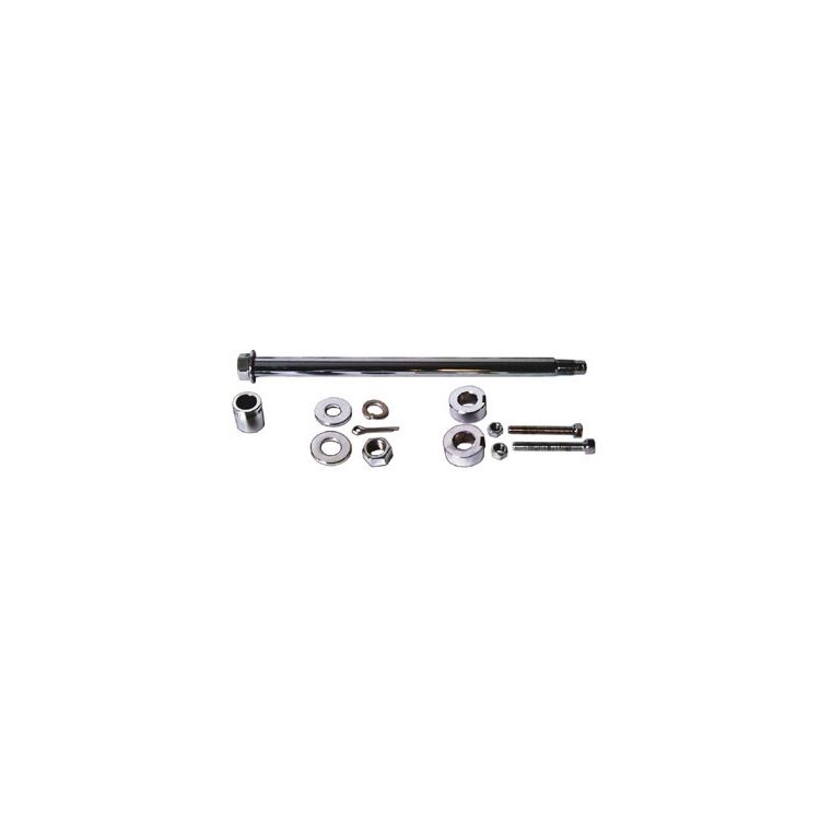 V-Twin Mfg. Rear Axle Hardware Kit For Harley Softail 1986-1992