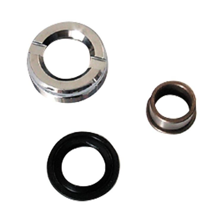 V-Twin Mfg. Rear Hub Lock Nut Kit For Harley FL FX 1967-1972