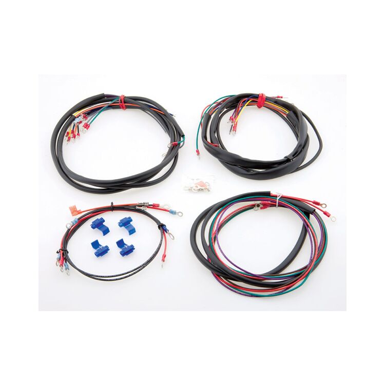 V-Twin Mfg. Complete Wiring Harness Kit For Harley XLCH 1977
