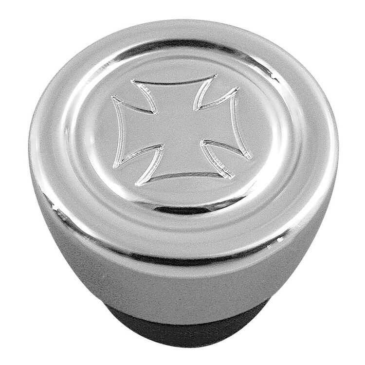 V-Twin Mfg. Maltese Cross Oil Tank Plug For Harley 1970-1999
