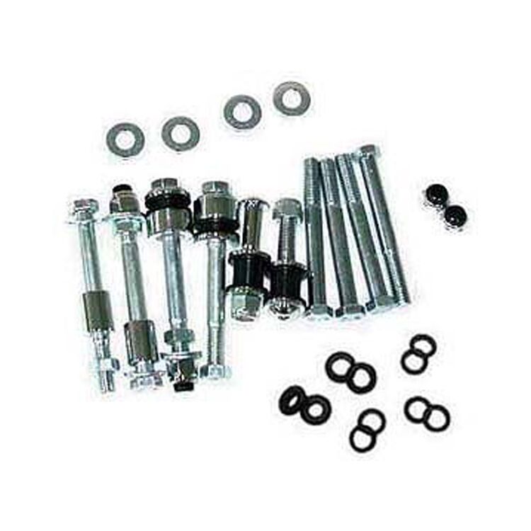 V-Twin Mfg. Detachable Side Plate Docking Hardware Kit For Harley Softail 1984-1999