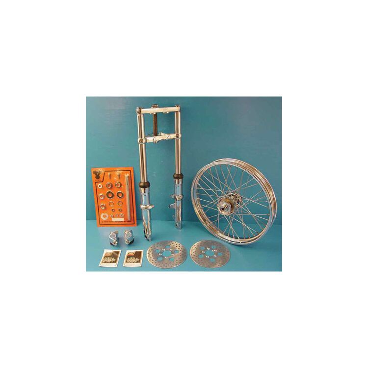 V-Twin Mfg. Dual Disc Front End Assembly For Harley Sportster 1952-1981