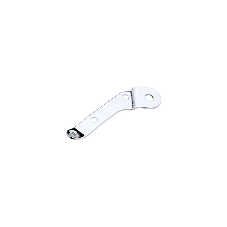 V-Twin Mfg. Trumpet Horn Chrome Mount Bracket For Harley FL 1954-1964