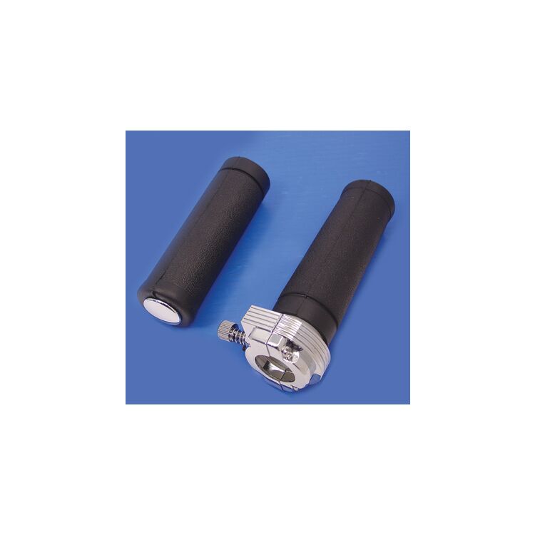 V-Twin Mfg. Single Cable Throttle Kit Without Cable For Harley 1974-1980